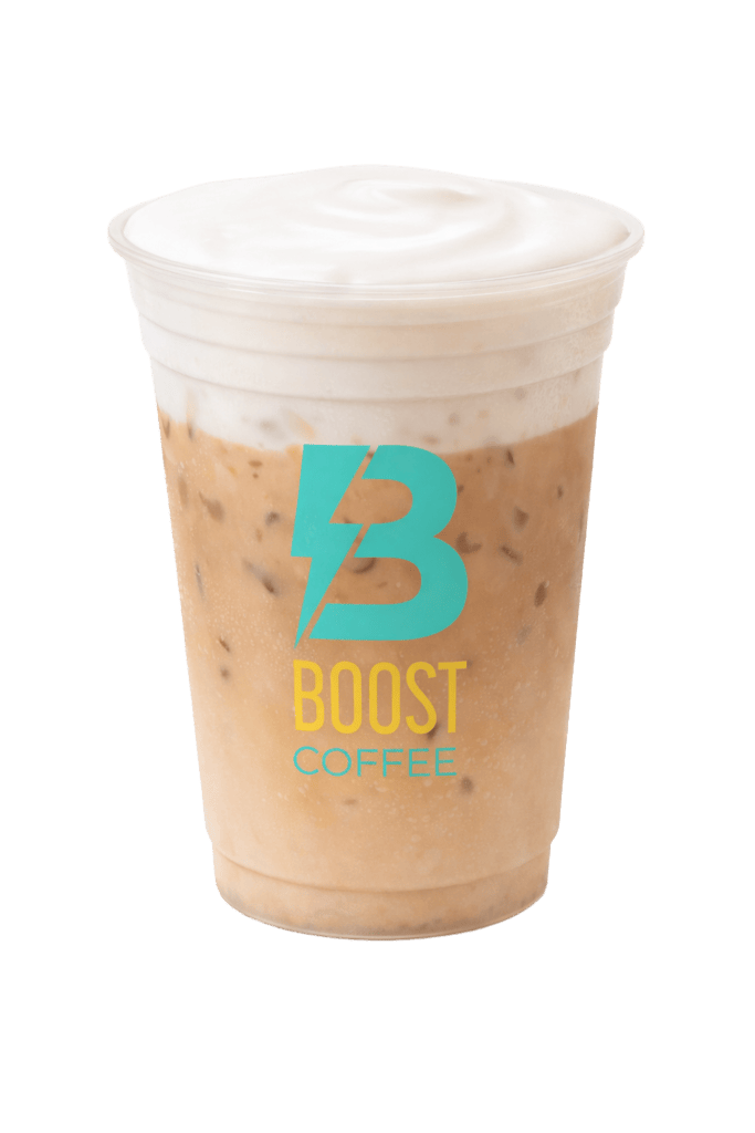 boost coffee nutty latte